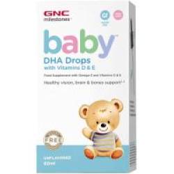 Baby dha drops vitamina d&e  60ml GNC