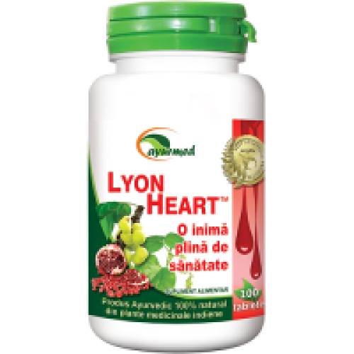 Lyon heart, o inima plina de sanatate 120tbl AYURMED