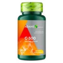 Vitamina c 500mg macese 1+1 gratis 30cps ADAMS SUPPLEMENTS