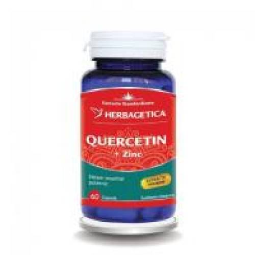 Quercetin+zinc 60cps HERBAGETICA