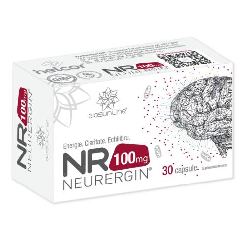 Neurergin NR 100 mg, 30 comprimate, Helcor