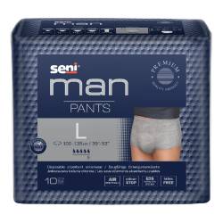 Chilot elastic absorbant, Man Pants, L, 10 bucati, Seni
