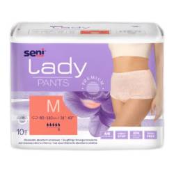 Chilot elastic absorbant, Lady Pants, M, 10 bucati, Seni