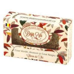 Sapun natural cu ceai verde, anason si ceai negru 90gr DEJA VU