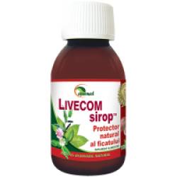 Livecom, sirop cu zahar 100ml AYURMED