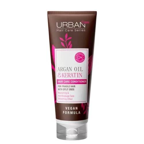 Balsam pentru par fragil cu ulei de Argan si Keratina, 250 ml, Urban Care