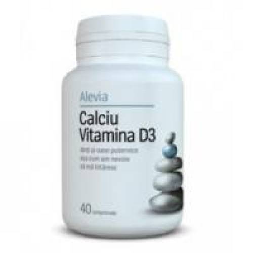 Calciu vitamina d3 40cpr ALEVIA