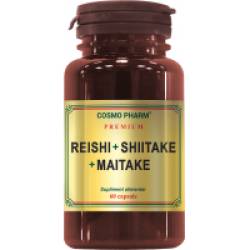 Reishi+ shiitake+ maitake 60cps COSMOPHARM