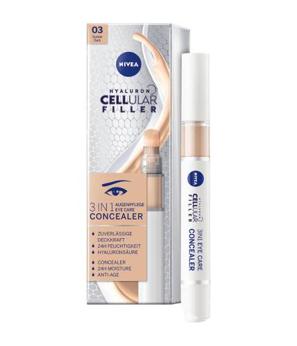 Corector de ochi 3-in-1 Dark Cellular Care, 4ml, Nivea