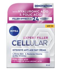 Crema de zi Hyaluron Filler Firming FPS15 Cellular Care, 50ml, Nivea