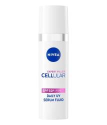 Fluid facial pentru utilizare zilnica protectie solara SPF50+ Cellular Expert Filler, 30ml, Nivea