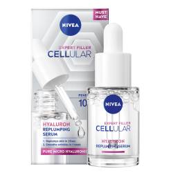 Ser facial antirid cu Acid Hyaluronic Cellular Expert Filler, 15ml, Nivea