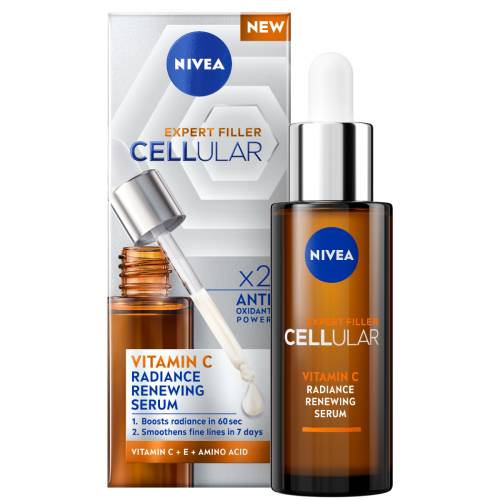 Ser facial cu Vitamina C Cellular Expert Filler, 30ml, Nivea