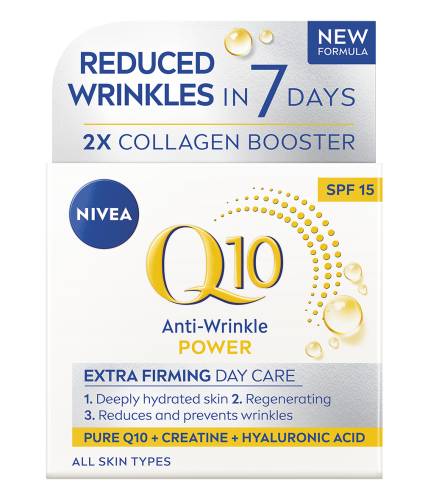 Crema anti-rid de zi Q10 cu SPF15, 50ml, Nivea