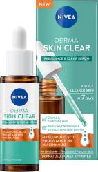 Ser pentru fata hidratant Derma Skin Clear, 30ml, Nivea