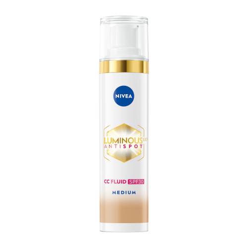 Crema-fluid CC 3 in 1 SPF30 Luminous630 nuanta Medium, 30ml, Nivea