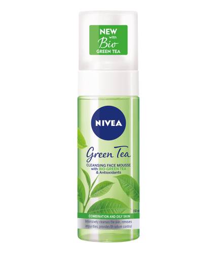 Spuma de curatare cu ceai verde Cleansing, 150ml, Nivea