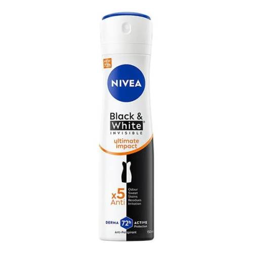 Deodorant spray pentru femei Black & White Ultimate Impact, 150ml, Nivea