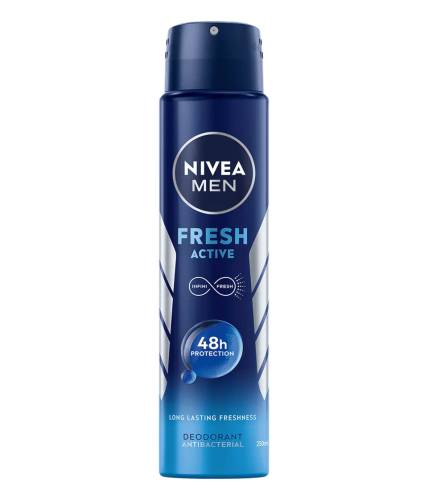 Deodorant spray pentru barbati Fresh Active, 250ml, Nivea