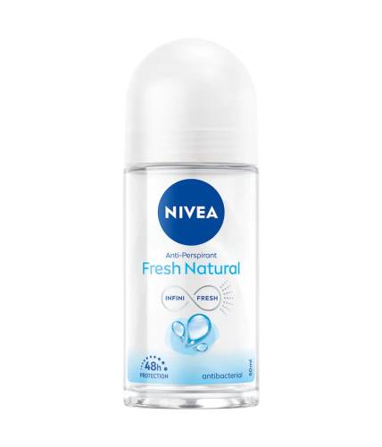 Deodorant roll-on pentru femei Fresh Natural, 50ml, Nivea