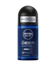 Deodorant roll-on pentru barbati Deep Esspresso, 50ml, Nivea
