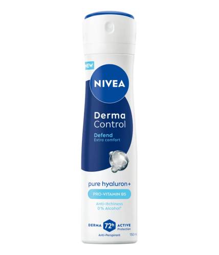 Deodorant spray pentru femei Derma Control Defend, 150ml, Nivea