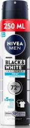 Deodorant spray pentru barbati Black & White Fresh, 250ml, Nivea