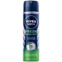 Deodorant spray pentru barbati Fresh Sensation, 150ml, Nivea