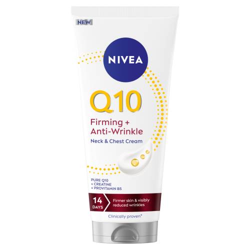 Crema pentru fermitate gat si decolteu Q10, 200ml, Nivea