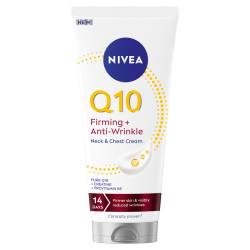 Crema pentru fermitate gat si decolteu Q10, 200ml, Nivea