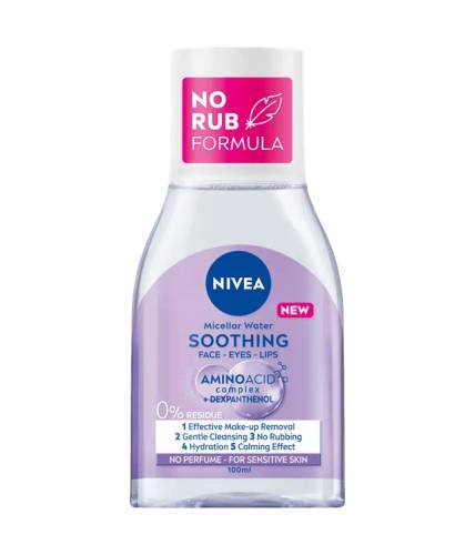 Apa micelara cu efect calmant pentru ten sensibil, 100ml, Nivea