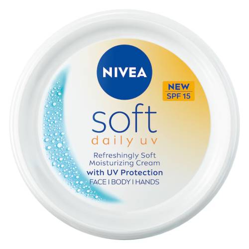 Crema cu protectie solara SPF 15 Soft Daily UV, 100ml, Nivea