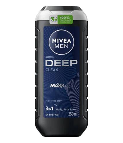 Gel de dus Deep, 250ml, Nivea