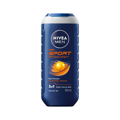 Gel de dus Men Sport, 250ml, Nivea