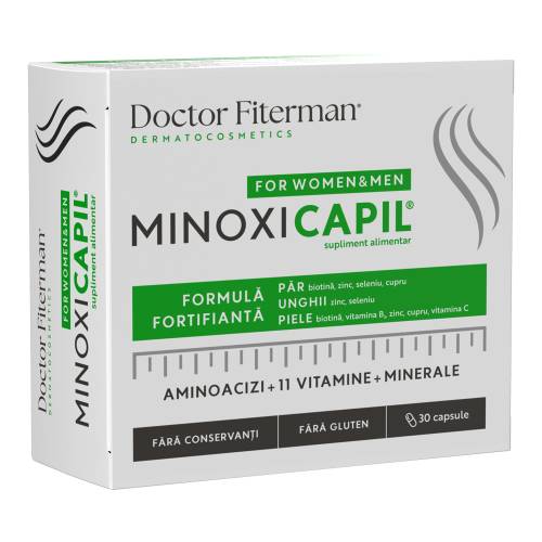 Minoxicapil, 30 capsule, Doctor Fiterman