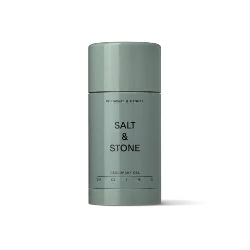 Deodorant natural pentru piele sensibila cu bergamot si hinoki, 75g, Salt & Stone
