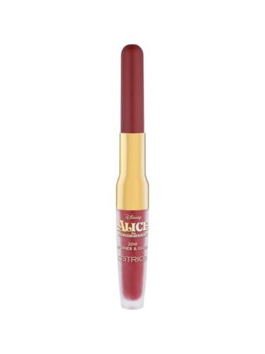 Creion si gloss de buze 2in1 Disney Alice in Wonderland C02 Always Curious, 1.77g, Catrice