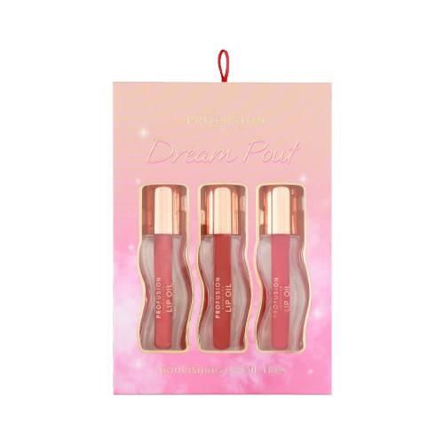 Set 3 uleiuri pentru buze, 3 x 2.3ml, Profusion Cosmetics