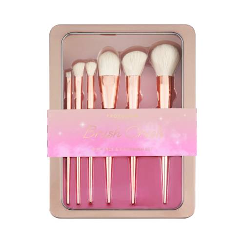 Set pensule pentru machiaj Brush Crush, 1 bucata, Profusion Cosmetics