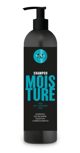 Sampon hidratant pentru par uscat si fragil, 500ml, Natigo