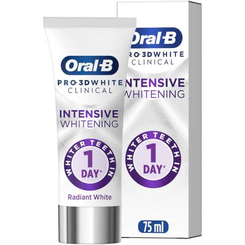 Pasta de dinti Clinical Intensive Whitening, 75ml, Oral-B