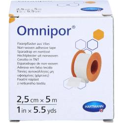 Omnipor Fixierpflaster Vlies 2,5 cmx5 m 1 St