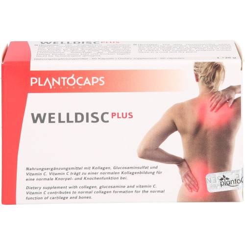Plantocaps Welldisc Plus Kapseln 60 St