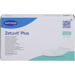 Zetuvit Plus extrastarke Saugkompr.steril 10x20 cm 10 St