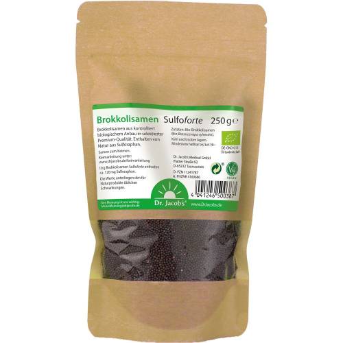 Brokkolisamen Sulfoforte Bio Dr.Jacob's 250 g