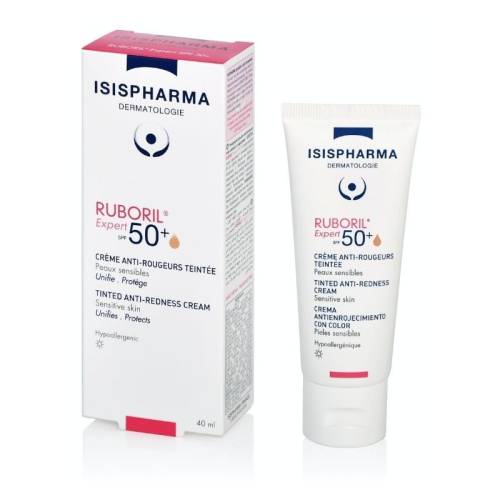 Crema colorata Ruboril 50+ Expert SPF50, 40 ml, IsisPharma
