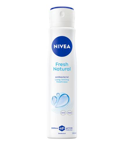 Deodorant spray pentru femei Fresh Natural, 250ml, Nivea
