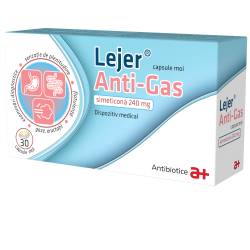 Lejer Anti-Gas, 30 capsule moi, Antibiotice