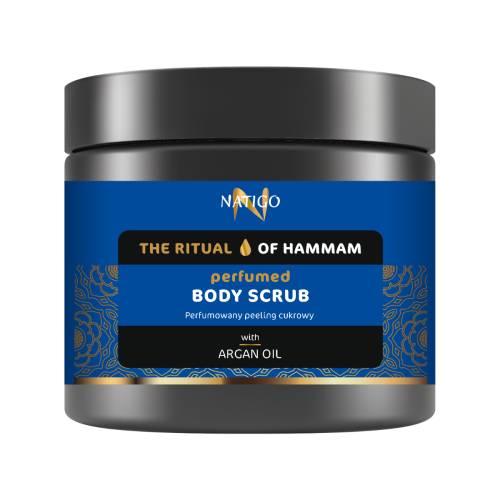 Scrub corporal cu ulei de argan The Ritual Of Hammam, 650g, Natigo