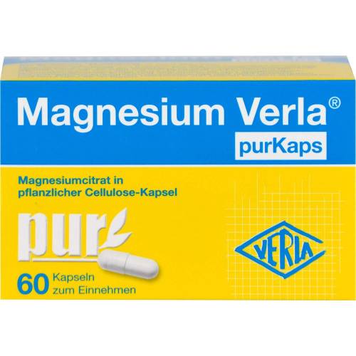 Magnesium Verla purKaps 60 St